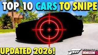 NEW Top 10+ BEST Cars To Snipe in Forza Horizon 5 - MAKE 100M CR AN HOUR (2026!)