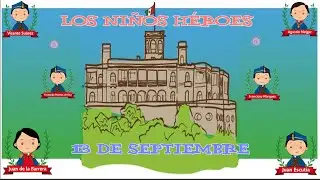 Niños héroes | Cuento animado #mespatrio #niñosheroes