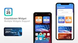 Countdown Widget - Create a Widget app in SwiftUI | Christmas app | DIY iOS 14 Widgets Xcode 12