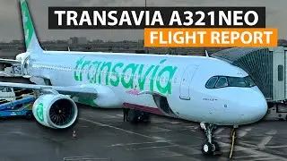 Flying Transavia's NEW A321neo! What's it like?