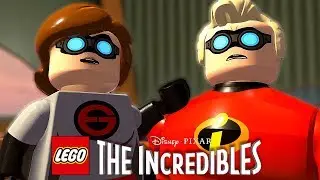 LEGO The Incredibles (the INCREDIBLES LEGO 2) - CHILDREN AGAINST SUPERHEROES. 4K 60FPS