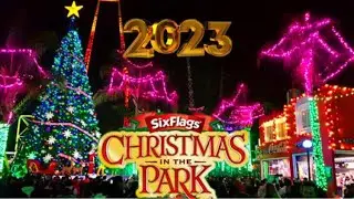 Desfile navideño Six Flags Mexico 2023