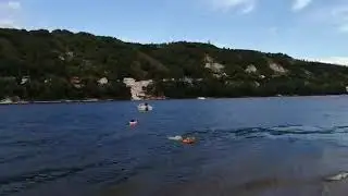 Я на водных лыжах покатался по Волге август2020