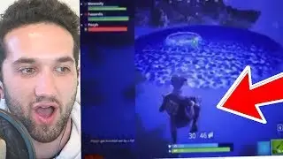 HE GOT SHOT OUT THE MAP IN FORTNITE BATTLE ROYALE