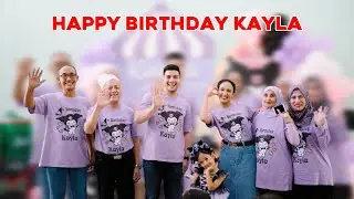 TERLALU GEMES KALO GA NONTON!! BIRTHDAY KAYLA KE 4 TAHUN!!