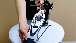 Pedal De Bombo Bateria De Aleación Drum Único Tambor Batidor