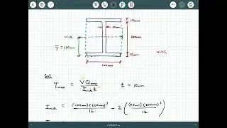 Transverse Shear Stress Example 4