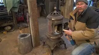 Dealing with cold weather in the blacksmith shop