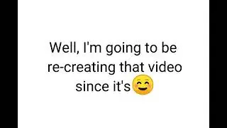 Re-creating my old gacha video | Hi, I'm back |