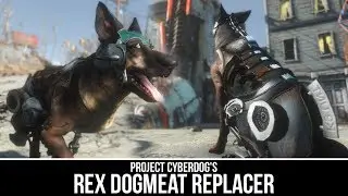 Rex for Fallout 4 - Project Cyberdog's Rex Dogmeat Replacer - Mod Spotlight