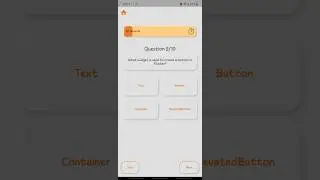 Building a Quiz App with Flutter ✏️📱