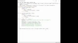 Basic Encryption Program