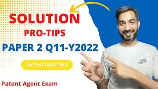 PAE: Solution: P2-Q11-Y2022 (Drafting Questions)