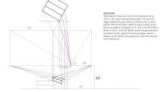 Engineering Drawing Tutorials/Pictorial drawing with front and side view (T 4.7)