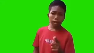 Green screen bocah yang lagi viral di tik tok
