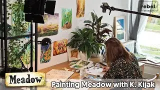 Painting Meadow with Karolina Kijak - Meadow teaser #1