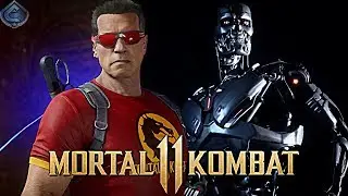 Mortal Kombat 11 Online - AWESOME TERMINATOR COMBOS!