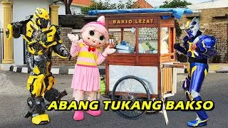 ABANG TUKANG BAKSO versi REMIX - Lagu Populer | Badut Lucu Jual Bakso Pinter Joget!
