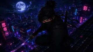 Tuxedo-Nox - Neon Ninja (inkl. Lyrics) | Cyberpunk Futuristic Nu-Metal