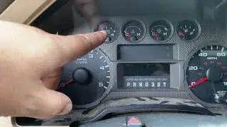 2008+ Ford Super Duty Cummins Swapped with a factory display gauge working for $30