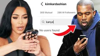 Kim Kardashian UNFOLLOWED Kanye West After Pete Davidson Attack