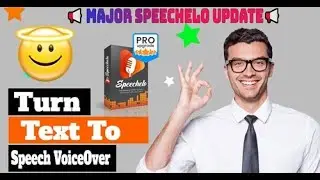 Major speechelo updates 2021 youtube videos text to speech for youtube videos !amazing!