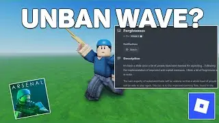 ARSENAL IS UNBANNING ALL CHEATERS? | Roblox Arsenal
