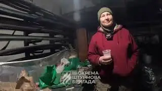 Петухи из третей штурмовой (3-тя окрема штурмова бригада) прячутся в подвалах коксохима.