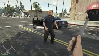 Most cinematic fight in GTA V Online