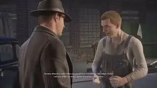 Ralphie and blue car | Mafia: Definitive Edition