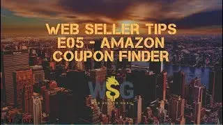 Web Seller Tips e04 - Amazon coupon finder
