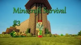 Minecraft Server Survival #3 Een groot kasteel!