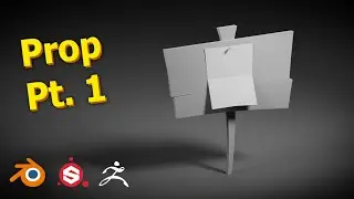 Criando Prop do Zero - Blender/Zbrush/Painter (Pt. 1)