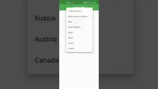 Dropdown Menu