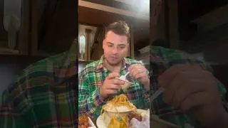 Getting food poisoning at a buffet