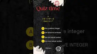 Math MCQ 15 | Integers | Comment your answer 