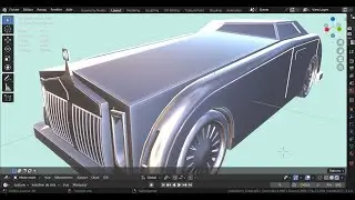 Voiture Sylver Blur Blender 3d Svm6