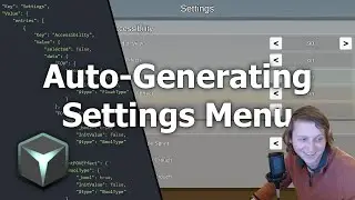This Settings Menu SAVED me SO MUCH TIME | Auto-Generating Settings Menu in Unity3d using Databox