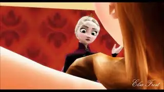 The Dressing Room || Cute Elsanna MMD 18+