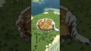Minecraft: Compass Underground Base (Timelapse) 🏞️ | + Download | LiamxF | #shorts #minecraft
