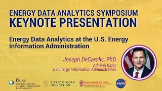 Keynote: Energy Data Analytics at the U.S. Energy Information Administration