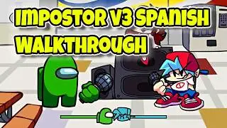 FNF VS Impostor V3 FULL GAME WALKTHROUGH