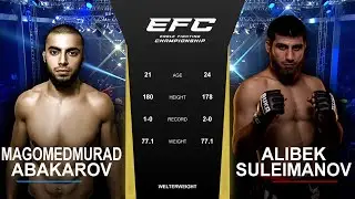 Champion in the making? | EFC 42: Alibek Suleimanov vs Magomedmurad Abakarov