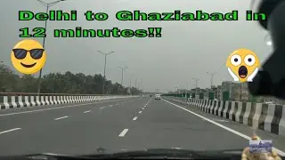 How to travel from Delhi to Ghaziabad in 12 Minutes!
