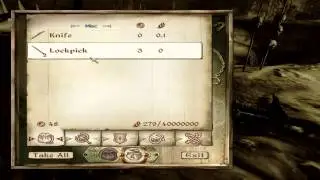 Oblivion walkthrough - Tutorial