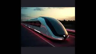 Modern Road Bus Train for 50 Passengers, Design Concept Ideas for Rail Companies