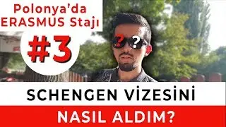 Schengen Vizesini Nasıl Aldım? Vize Başvuru Formu ve daha fazlası  | Polonya'da Erasmus Stajı #03