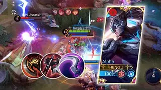 Alpha with Revitalize Insane LifeSteal ~ Top Global Build ~ MLBB