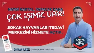 Sokak Hayvanları Tedavi Merkezini Hizmete Açtık!