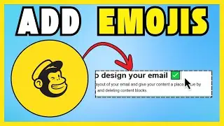 How To Add  Emojis In  Mailchimp [NEW UPDATE]